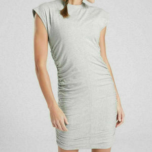 New Athleta XS light Gray Apres Dress Sleeveless
